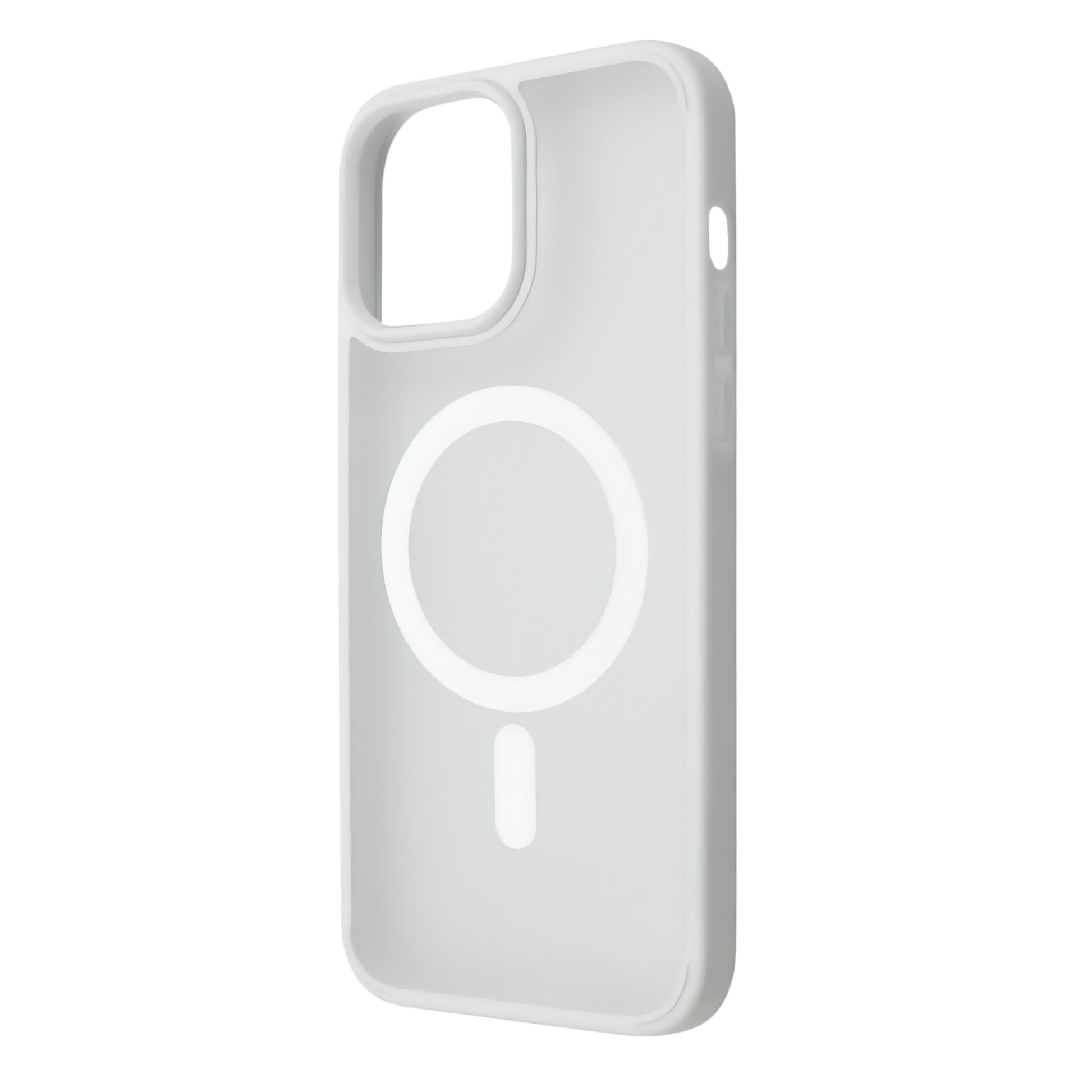 MagSafe-yhteensopiva kuori iPhone 12 Pro Maxille – valkoinen ja kirkas