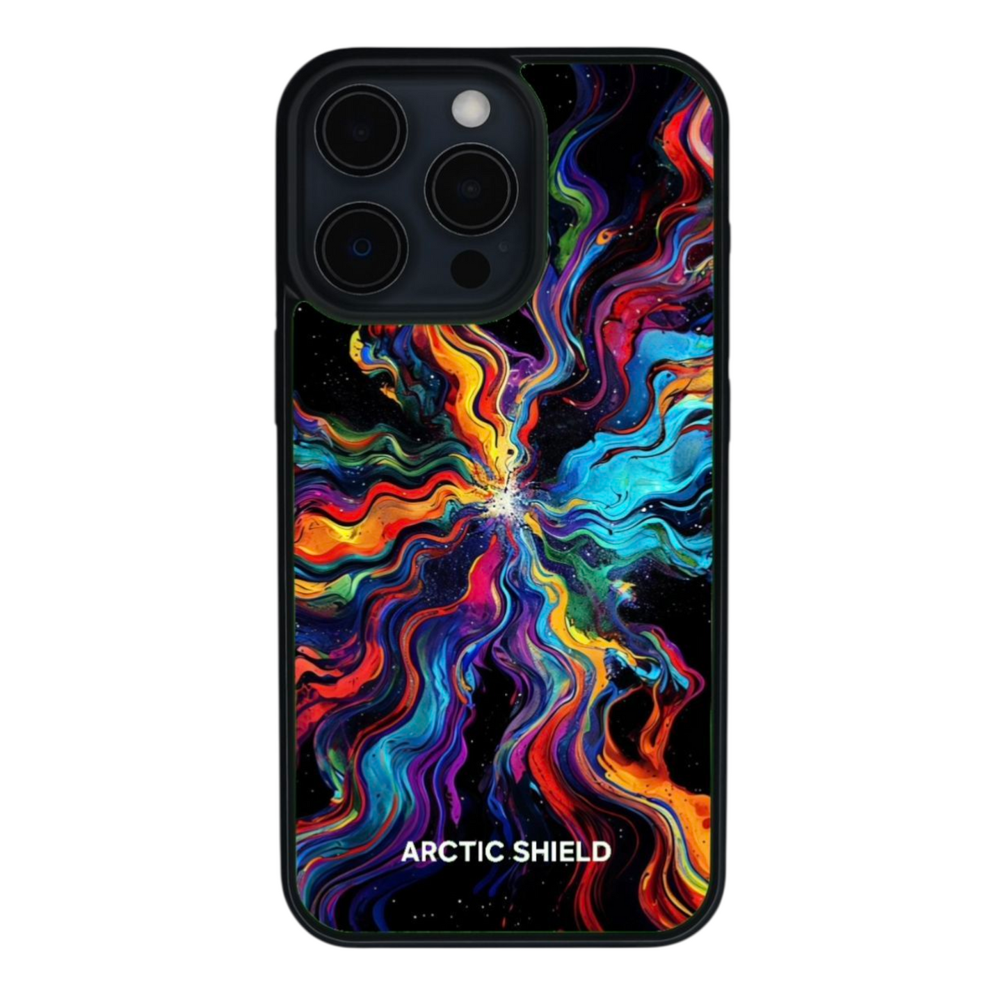 iPhone 13 Pro Max Case – Colorful Abstract Explosion Magsafe Compatible