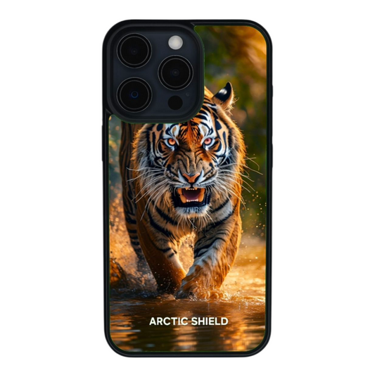 iPhone 14 Pro Magsafe suojakuori – Tiikeri & Arctic Shield design