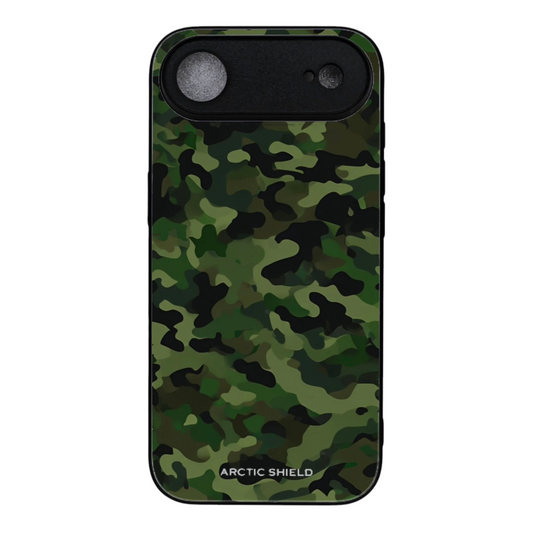 iPhone 17 Air suojakuori MagSafe yhteensopiva – Arctic Shield maastokuvio camouflage design

