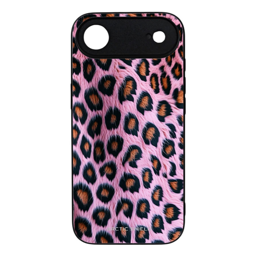 iPhone 17 Air suojakuori pinkki leopardikuvio MagSafe yhteensopiva Arctic Shield