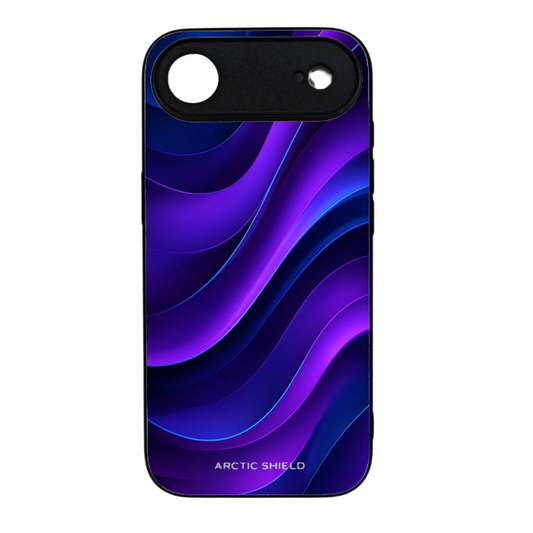iPhone 17 Air suojakuori violetti sininen aalto MagSafe yhteensopiva Arctic Shield