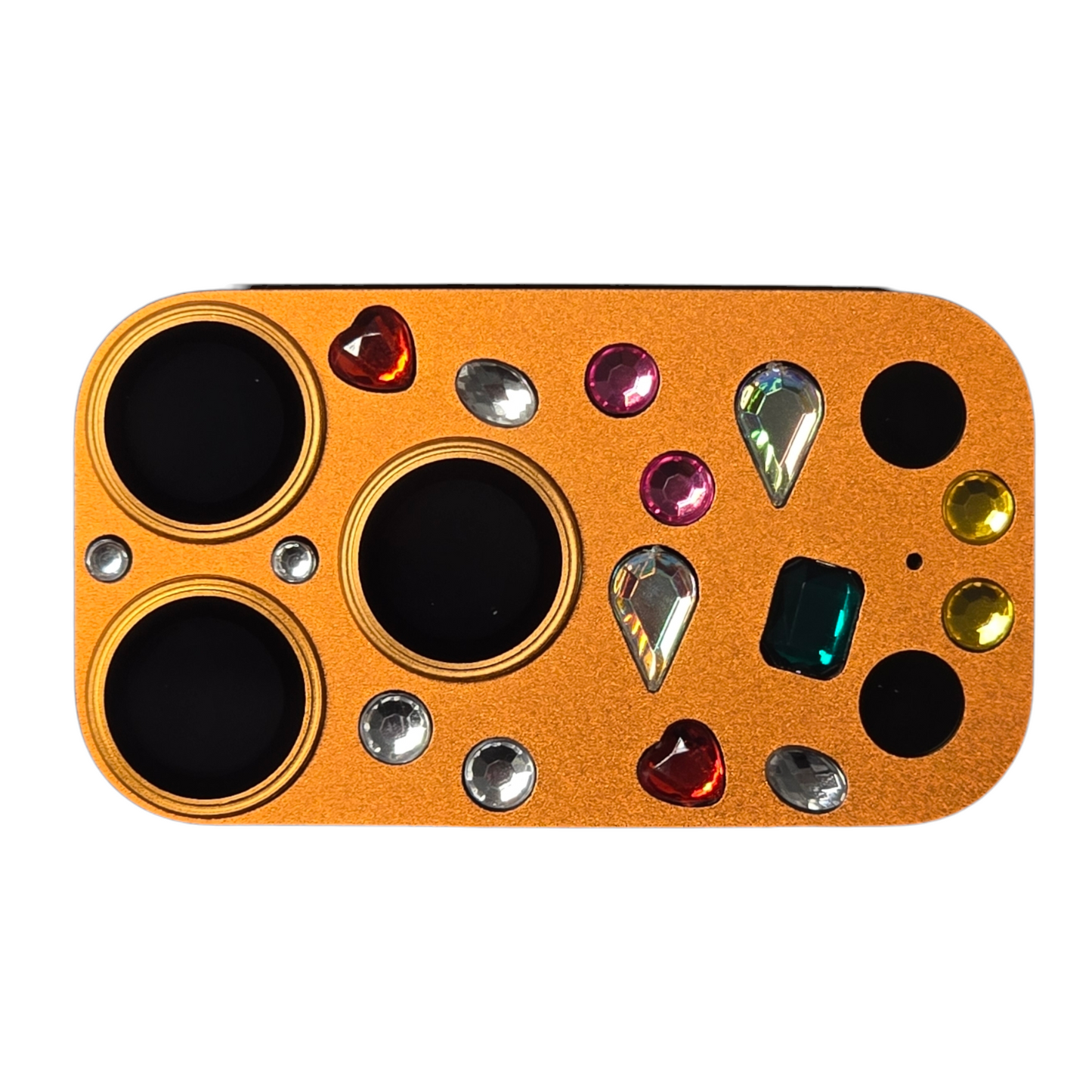 iPhone 17 Pro camera bump protector koristekivillä