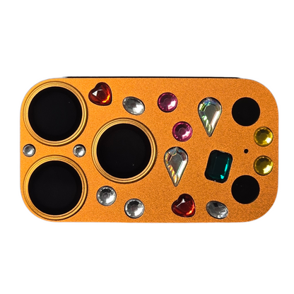 iPhone 17 Pro camera bump protector koristekivillä