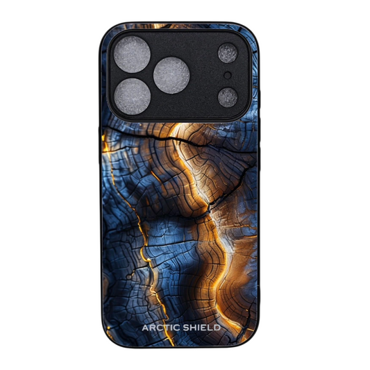iPhone 17 Pro Max suojakuori sinikulta halkeamakuosi MagSafe yhteensopiva Arctic Shield