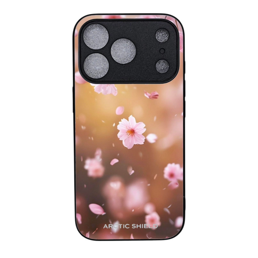 iPhone 17 Pro suojakuori MagSafe yhteensopiva – Arctic Shield kirsikankukka design

