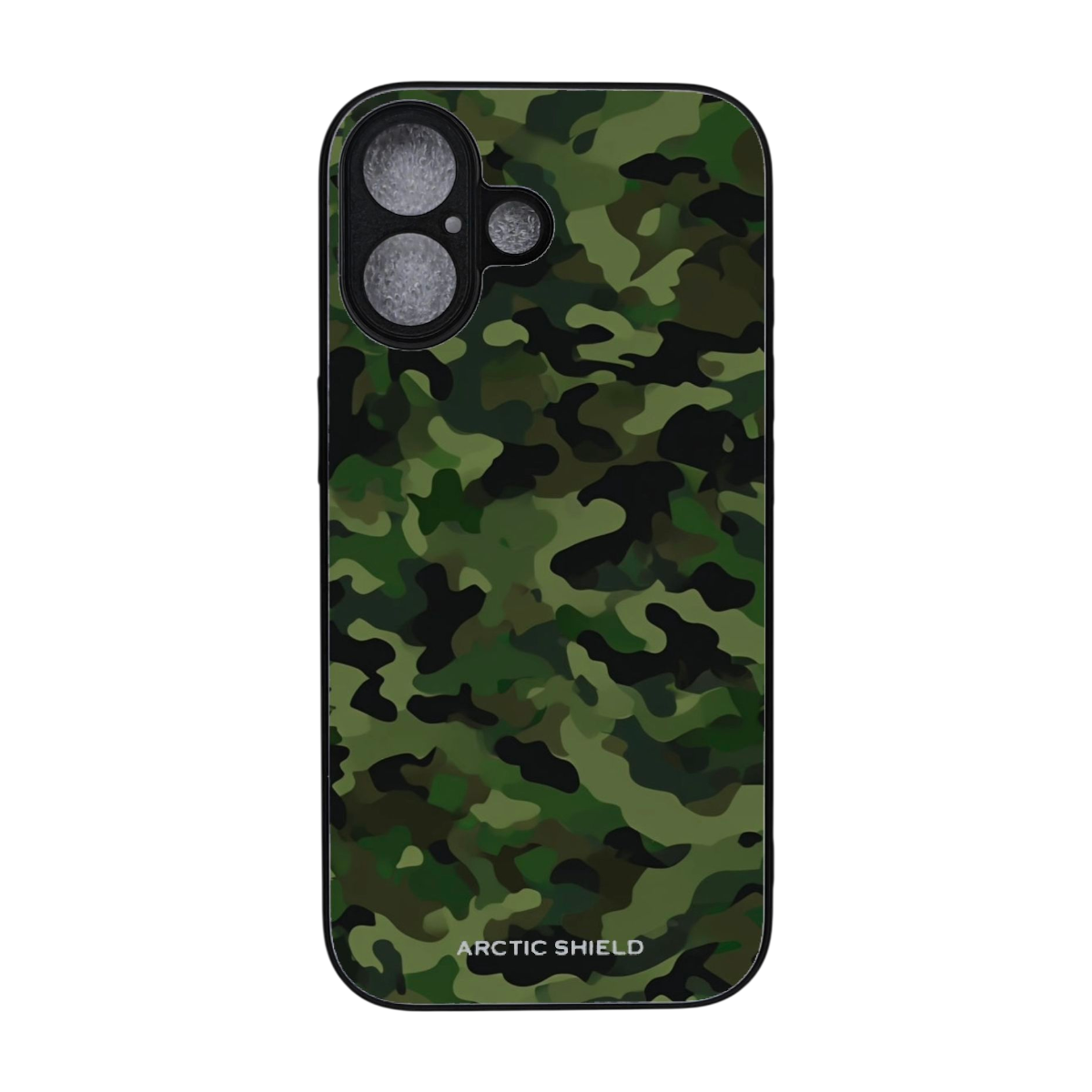 iPhone 17 suojakuori MagSafe yhteensopiva – Arctic Shield maastokuvio camouflage design

