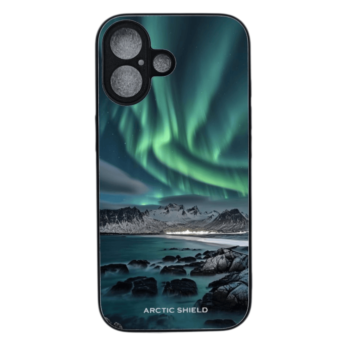 iPhone 18 Pro MagSafe-yhteensopiva suojakuori, Revontulet – kuosin esimerkkikuva 1