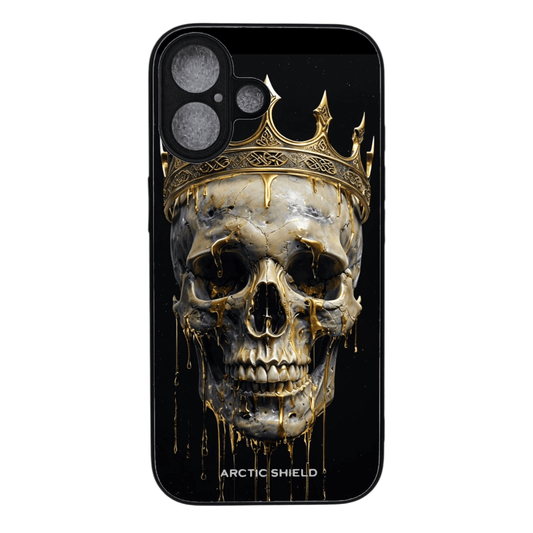 iPhone 18 Pro MagSafe-yhteensopiva suojakuori, Skull Crown – kuosin esimerkkikuva 1