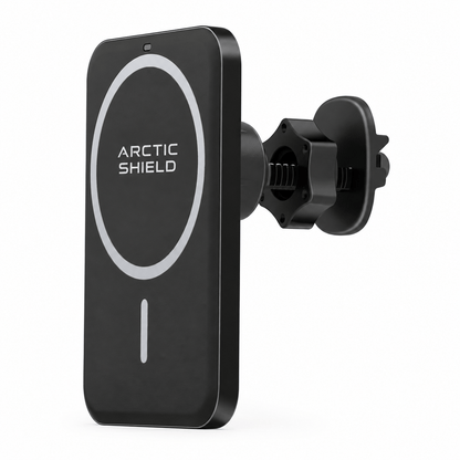 Arctic Shield MagSafe autolaturi 15W ilmastointiritiläkiinnityksellä iPhonelle