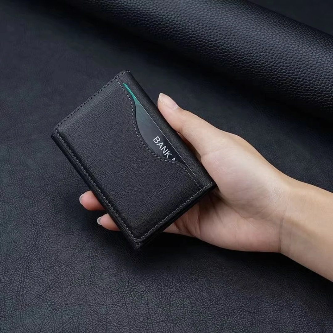 MagSafe lompakkokotelo iPhone – PU-nahka ja vahva magneetti