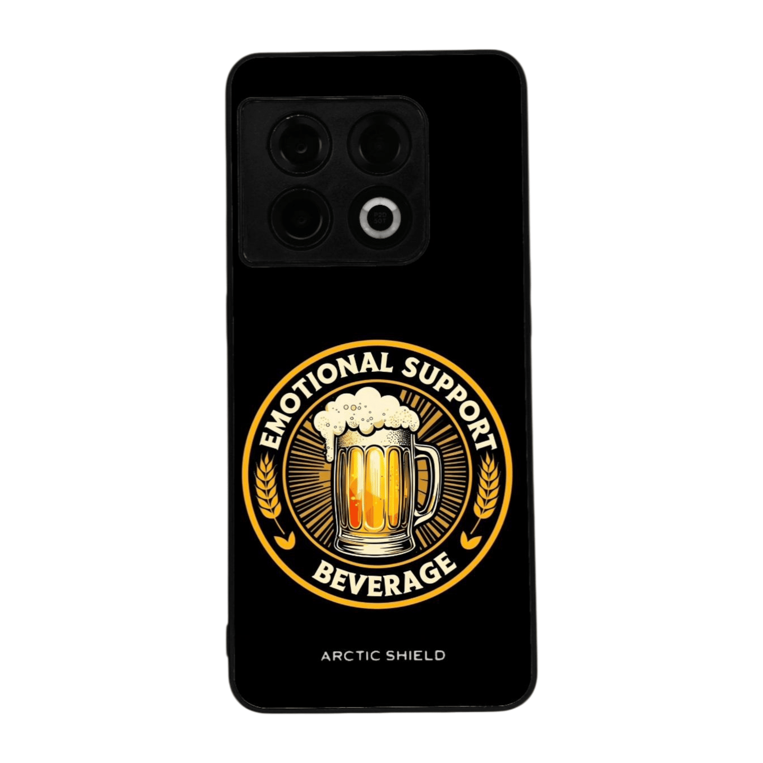 OnePlus 10 Pro suojakuori Arctic Shield – Emotional Support Beverage olutkuosi