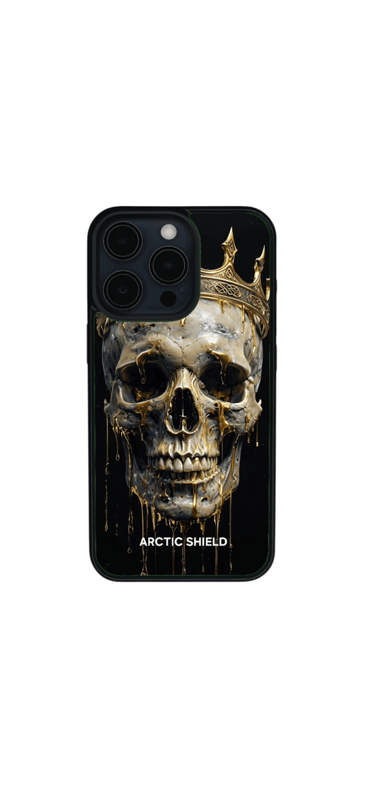 OnePlus 15 suojakuori – Kultainen Kallo – kuosin esimerkkikuva 1
