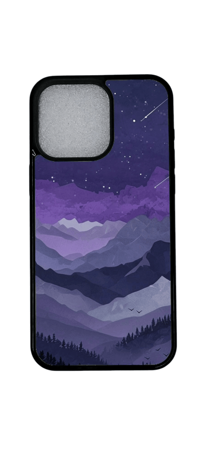 OnePlus 15 suojakuori – Yön Violetti Vuorimaisema – kuosin esimerkkikuva 2