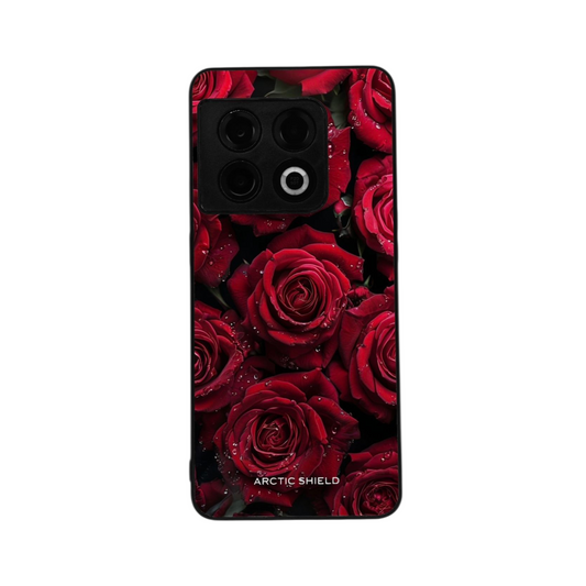 OnePlus Nord 4 Arctic Shield -suojakuori – punaiset ruusut ja elegantti tyyli