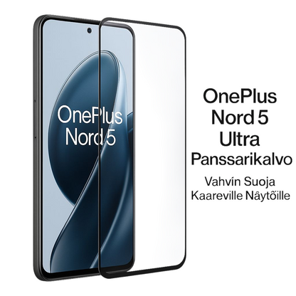 OnePlus Nord 5 Ultra panssarikalvo – vahvin suoja kaarevalle näytölle