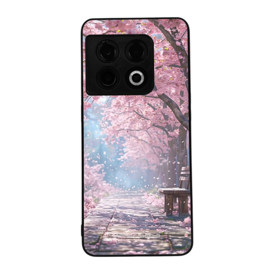 OnePlus Nord CE 2 Lite Sakura Serenity -suojakuori – pastelliroosa kirsikankukkakuosi