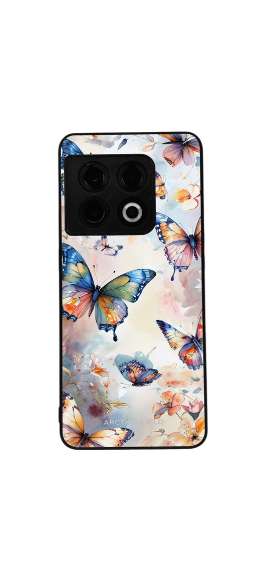 OnePlus Nord CE 3 Lite Butterfly Dream -suojakuori – pastellisävyiset perhoset ja vesivärimäinen tausta