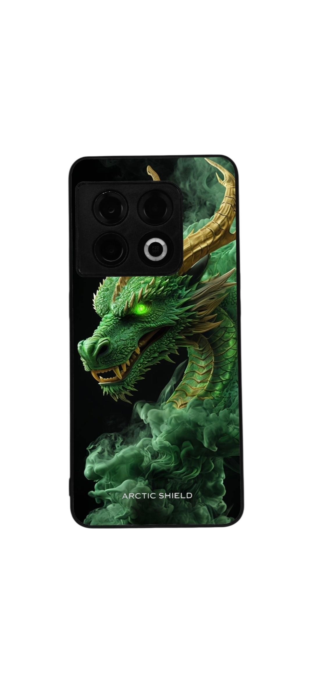 OnePlus Nord CE 3 Lite Arctic Shield -suojakuori – vihreä lohikäärme