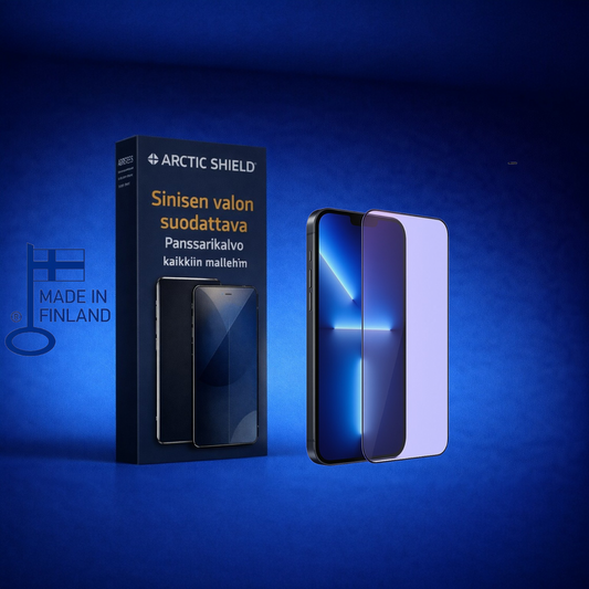 sinisen valon suodattava panssarikalvo