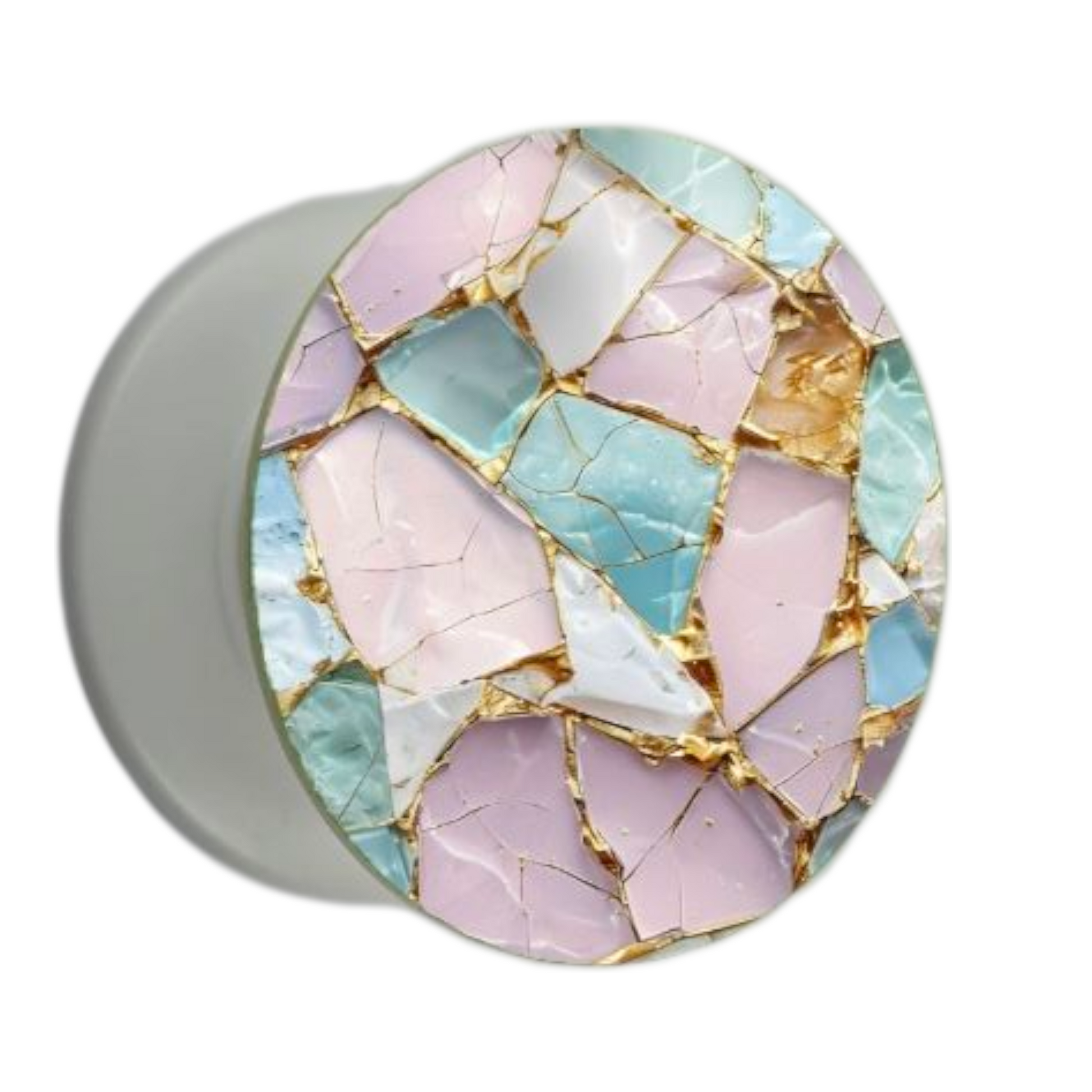 Puhelimen pidike Ø47 mm kintsugi-pastellikuosilla – mobiilikauppa.com
