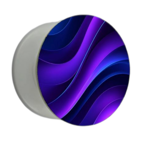 Puhelimen pidike Ø47 mm Neon Waves -kuosilla – mobiilikauppa.com