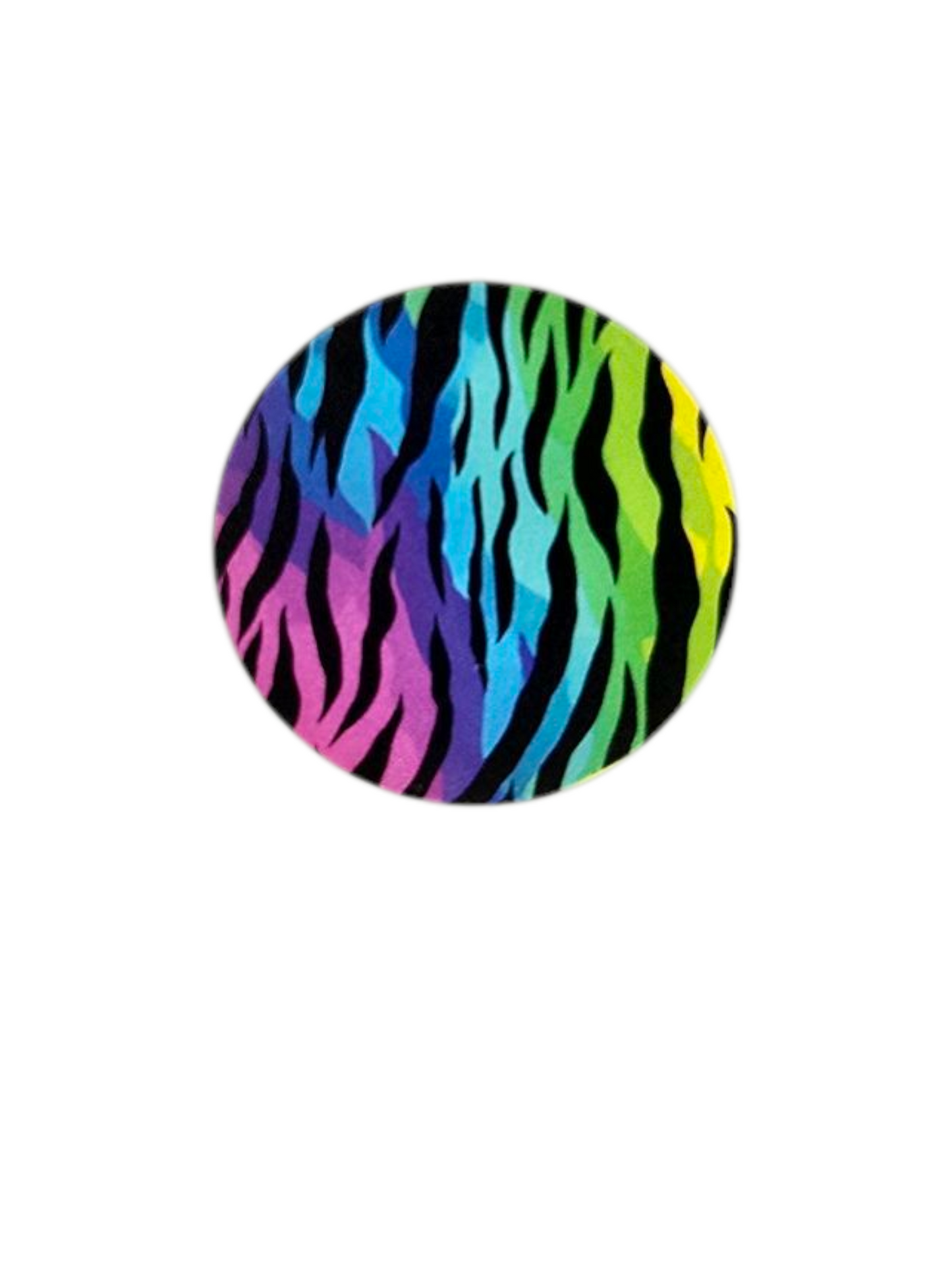 Rainbow Zebra – värikäs eläinkuosinen puhelimen pidike (valitse väri)