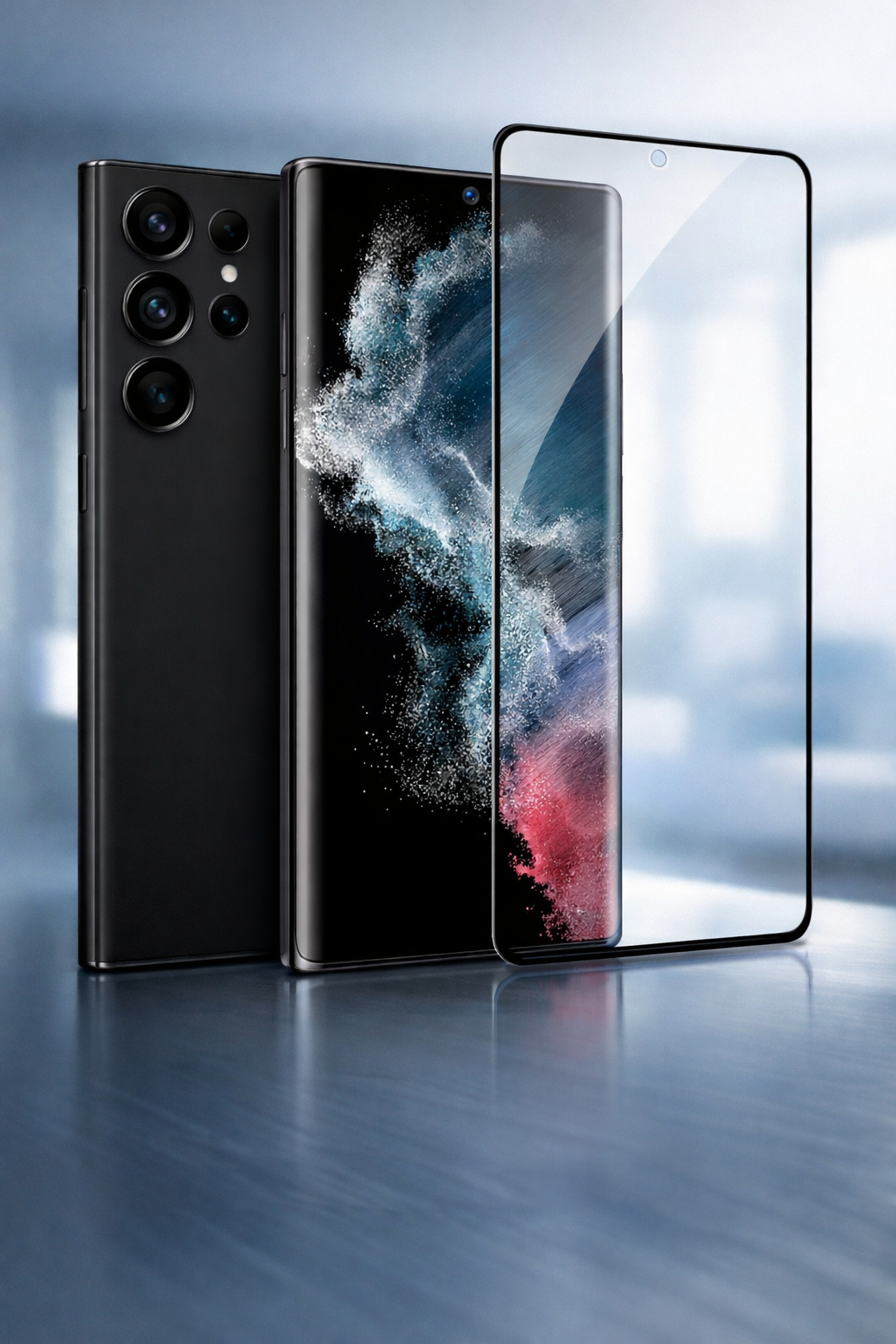 Samsung Galaxy S25 Ultra kirkas panssarilasi – 9H karkaistu näytönsuoja