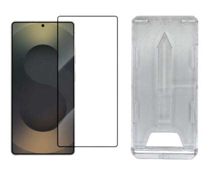 Kirkas panssarilasi ja asennuskehikko Samsung Galaxy S23 Ultra -puhelimelle