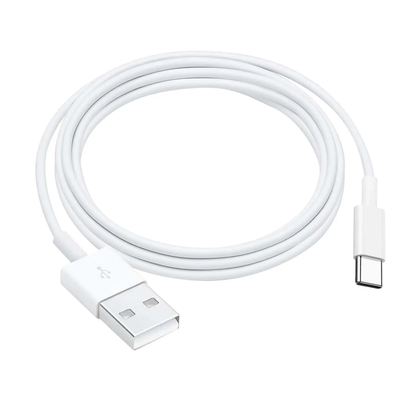 USB-A to USB-C johto 2 m – sopii Android- ja Samsung-puhelimille
