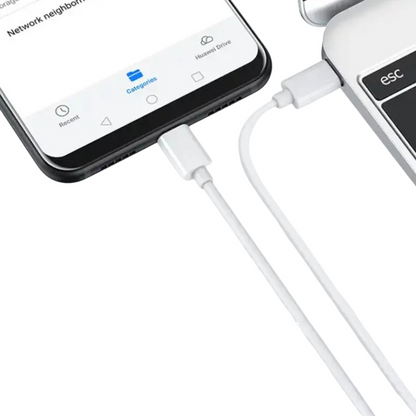 USB-C to USB-C kaapeli 1,5 m – nopea 60W PD-lataus iPhone 15/16/17 ja Android
