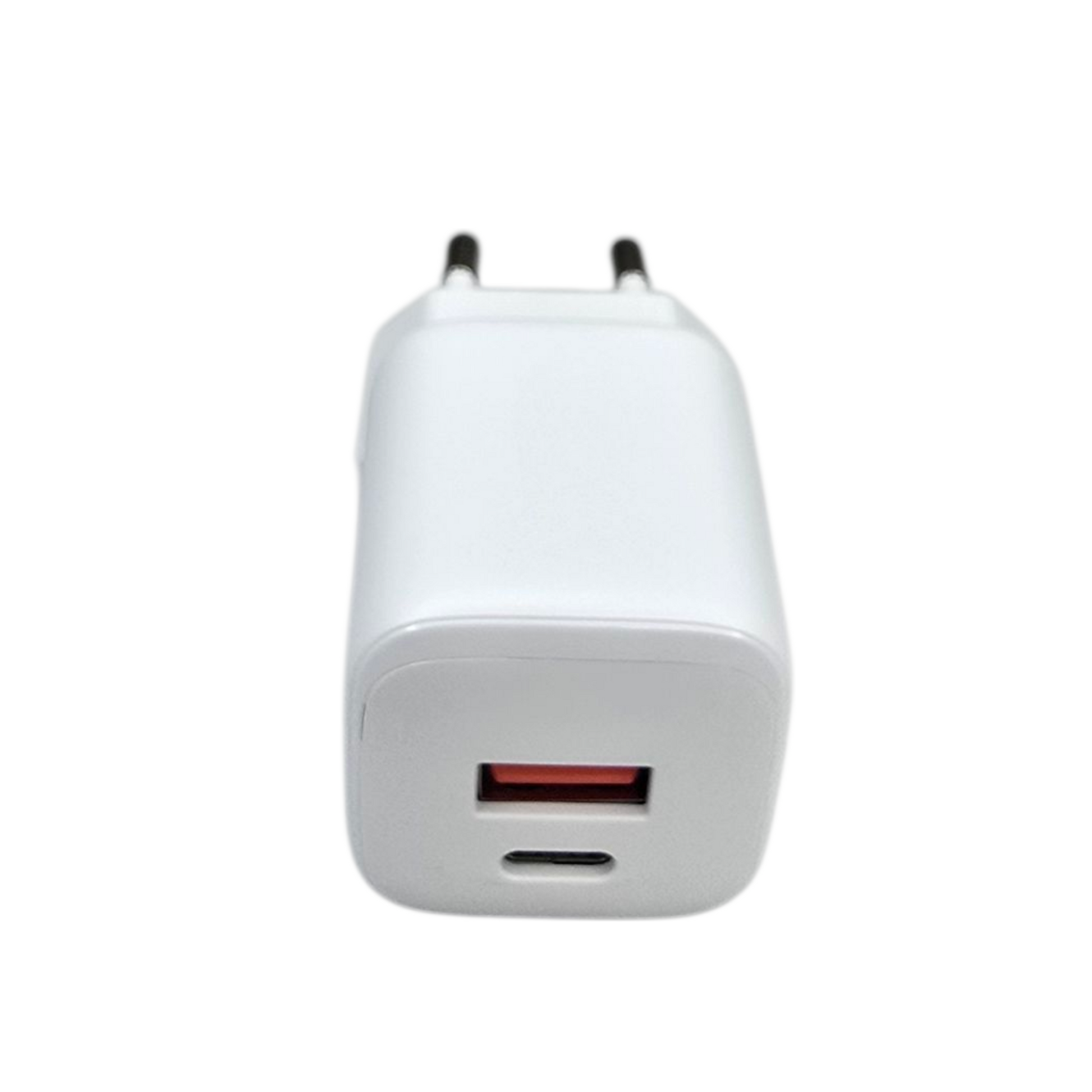 USB-C ja USB-A pikalaturi 33W – edestä